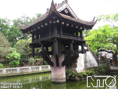 NTO.vn - Chùa Một Cột - Kiến trúc độc đáo nhất Việt Nam